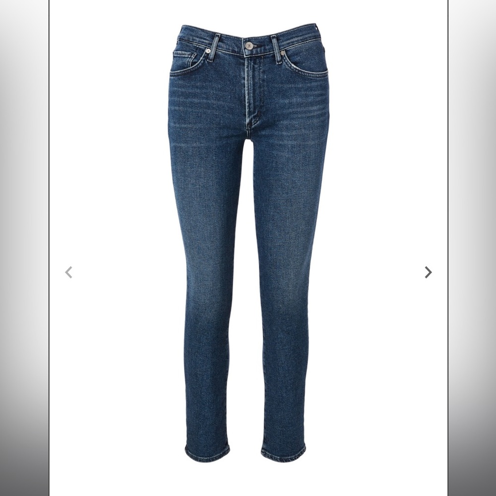 CITIZENS OF HUMANITY Skyla Mid-Rise Cigarette Jeans Rosetta 24